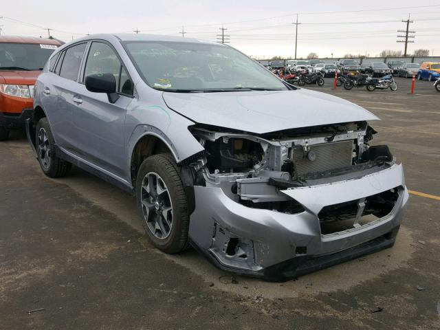 JF2GTAAC8J9285436 - 2018 SUBARU CROSSTREK SILVER photo 1