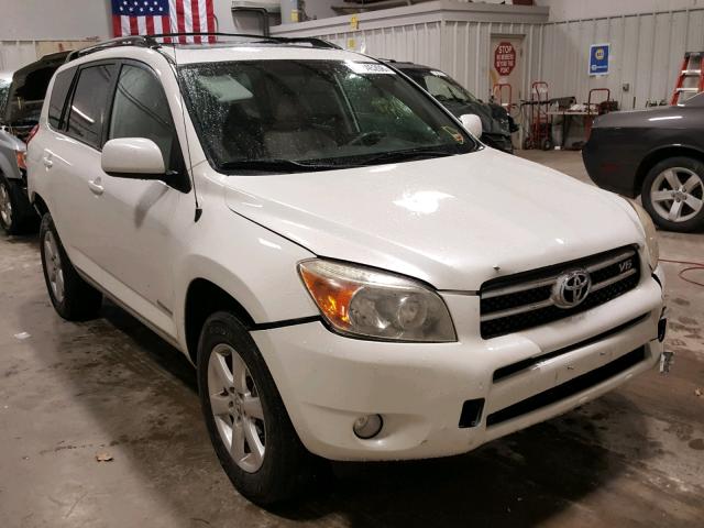 JTMBK34V375025031 - 2007 TOYOTA RAV4 LIMIT WHITE photo 1