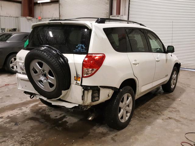 JTMBK34V375025031 - 2007 TOYOTA RAV4 LIMIT WHITE photo 4