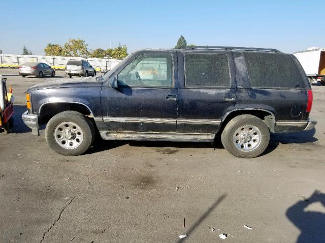 1GKEK13R1VJ726682 - 1997 GMC YUKON BLACK photo 9