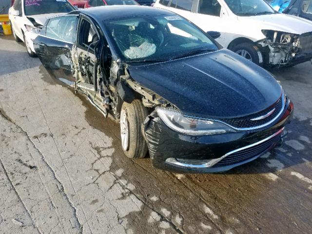 1C3CCCAB6GN140710 - 2016 CHRYSLER 200 LIMITE BLACK photo 1