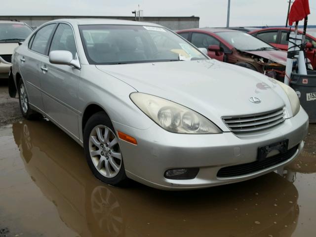 JTHBA30G545006601 - 2004 LEXUS ES 330 SILVER photo 1