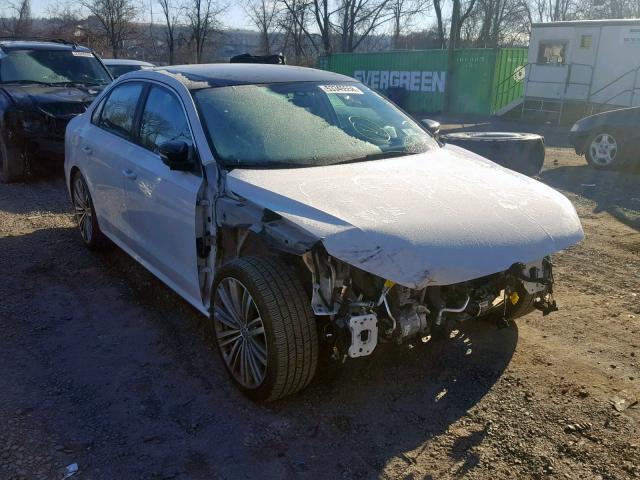 1VWBT7A39EC117113 - 2014 VOLKSWAGEN PASSAT SE WHITE photo 1