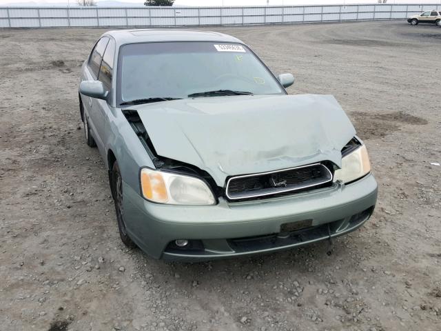 4S3BE625047205711 - 2004 SUBARU LEGACY L S GREEN photo 1