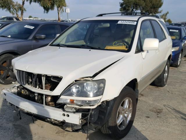 JT6HF10U5Y0149310 - 2000 LEXUS RX 300 WHITE photo 2