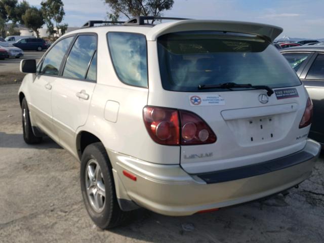 JT6HF10U5Y0149310 - 2000 LEXUS RX 300 WHITE photo 3