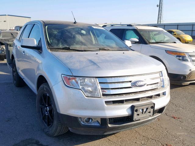 2FMDK3JC8ABB34966 - 2010 FORD EDGE SEL SILVER photo 1