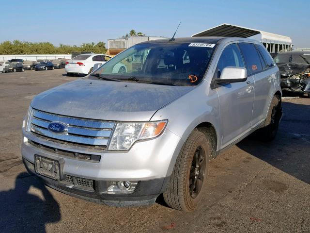 2FMDK3JC8ABB34966 - 2010 FORD EDGE SEL SILVER photo 2