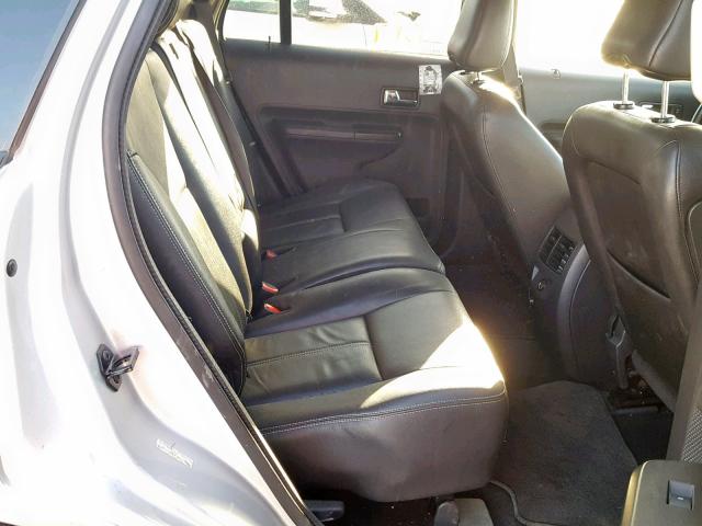 2FMDK3JC8ABB34966 - 2010 FORD EDGE SEL SILVER photo 6