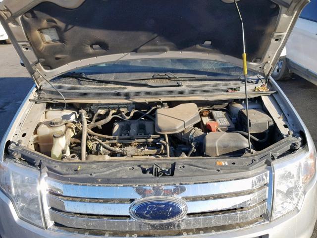 2FMDK3JC8ABB34966 - 2010 FORD EDGE SEL SILVER photo 7