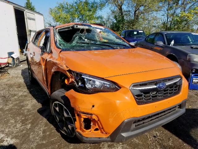 JF2GTAECXKH281115 - 2019 SUBARU CROSSTREK ORANGE photo 1