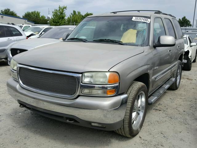 1GKEC13Z02R260088 - 2002 GMC YUKON TAN photo 2