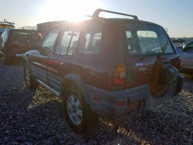 JT3HP10V0T0097399 - 1996 TOYOTA RAV4 MAROON photo 3