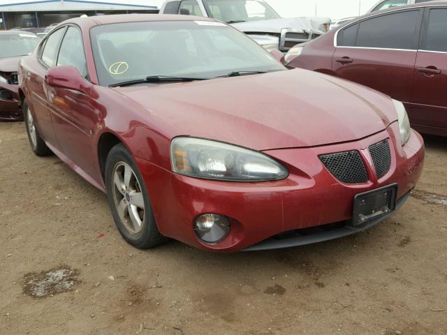 2G2WP552661170166 - 2006 PONTIAC GRAND PRIX RED photo 1