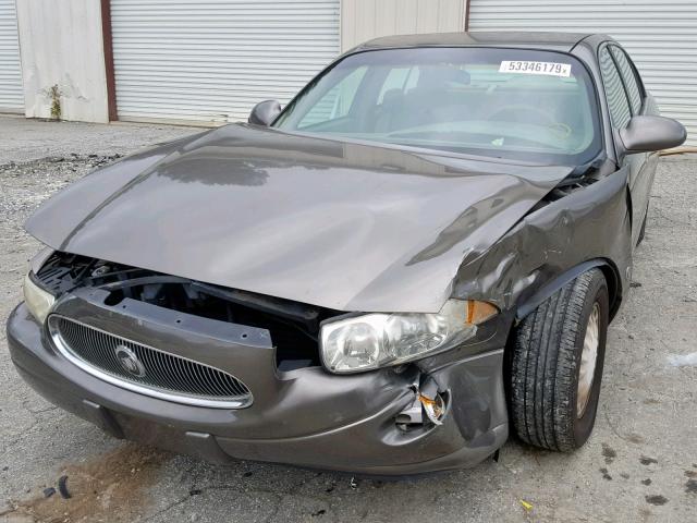 1G4HP54KX2U142841 - 2002 BUICK LESABRE CU BEIGE photo 2