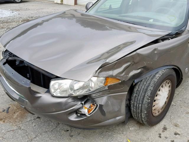 1G4HP54KX2U142841 - 2002 BUICK LESABRE CU BEIGE photo 9