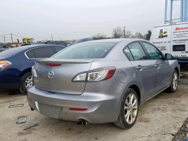 JM1BL1S67A1348087 - 2010 MAZDA 3 S GRAY photo 4