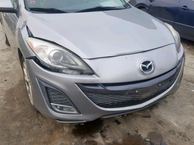 JM1BL1S67A1348087 - 2010 MAZDA 3 S GRAY photo 9