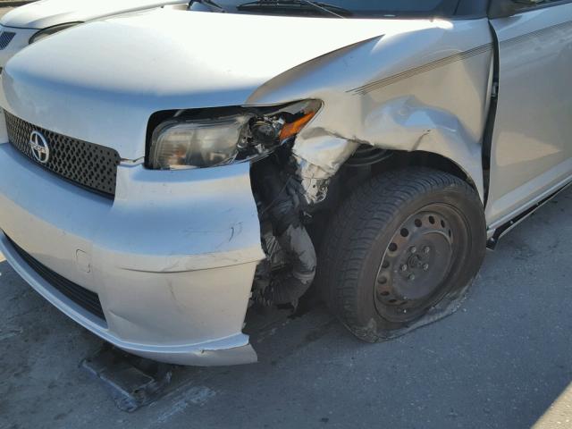 JTLKE50E091086120 - 2009 TOYOTA SCION XB Күміс фото 9