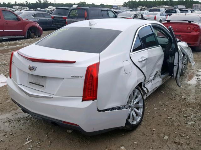 1G6AA5RX6H0155374 - 2017 CADILLAC ATS WHITE photo 4