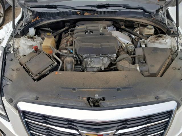 1G6AA5RX6H0155374 - 2017 CADILLAC ATS WHITE photo 7