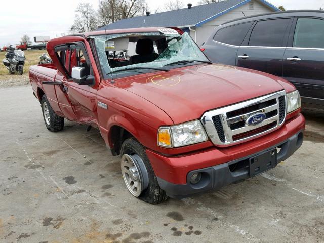 1FTKR4EE7APA12763 - 2010 FORD RANGER SUP BURGUNDY photo 1