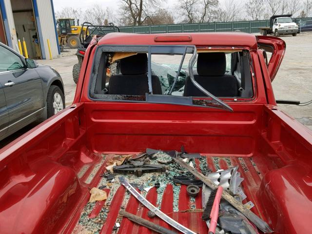 1FTKR4EE7APA12763 - 2010 FORD RANGER SUP BURGUNDY photo 6