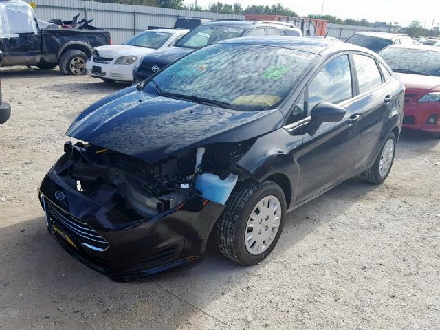 3FADP4AJ8JM146470 - 2018 FORD FIESTA S BLACK photo 2