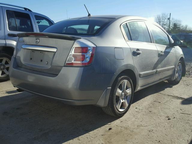 3N1AB6AP8BL640513 - 2011 NISSAN SENTRA 2.0 SILVER photo 4