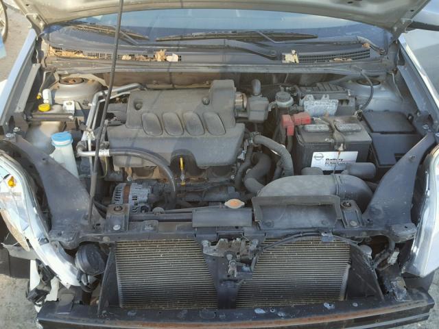 3N1AB6AP8BL640513 - 2011 NISSAN SENTRA 2.0 SILVER photo 7