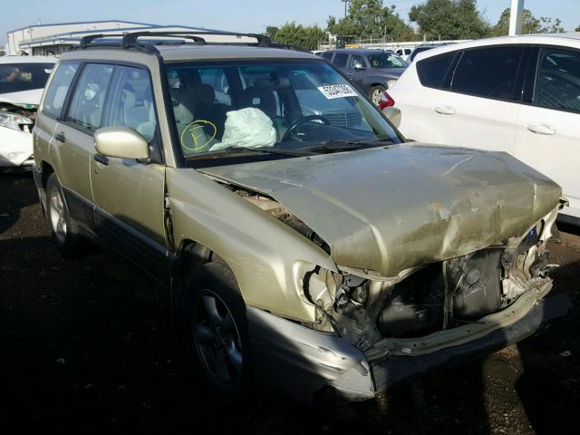 JF1SF65562H735901 - 2002 SUBARU FORESTER S GREEN photo 1