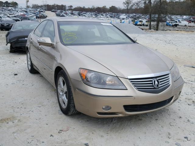 JH4KB16585C007357 - 2005 ACURA RL GOLD photo 1