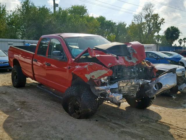 3D7KA28C33G797799 - 2003 DODGE RAM 2500 S Կարմիր լուսանկար 1