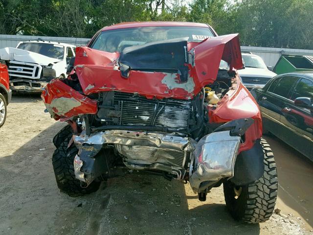 3D7KA28C33G797799 - 2003 DODGE RAM 2500 S Կարմիր լուսանկար 9