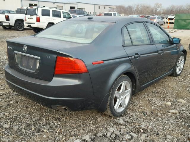 19UUA66234A010999 - 2004 ACURA TL GREEN photo 4