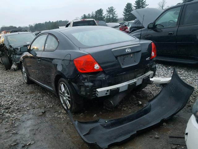 JTKDE177050033088 - 2005 TOYOTA SCION TC 黑色 照片 3