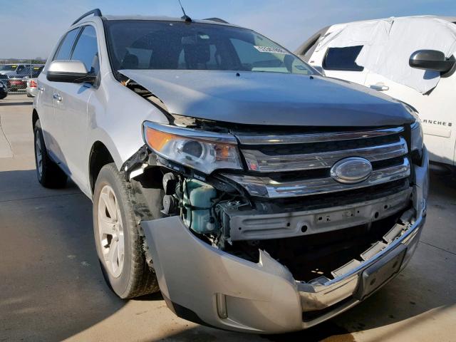 2FMDK3JC7BBB40971 - 2011 FORD EDGE SEL SILVER photo 1