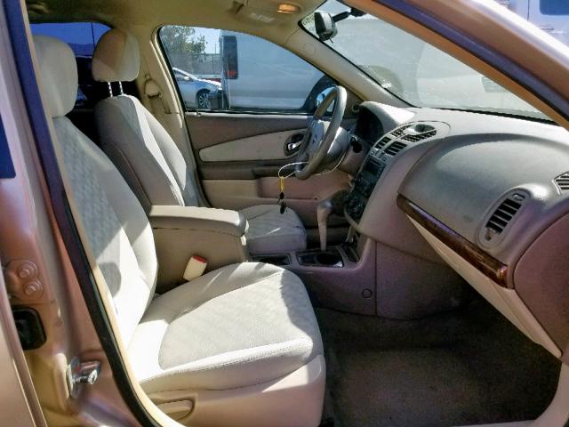 1G1ZT62895F308026 - 2005 CHEVROLET MALIBU MAX 金色 照片 5