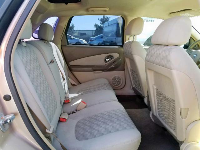 1G1ZT62895F308026 - 2005 CHEVROLET MALIBU MAX 金色 照片 6