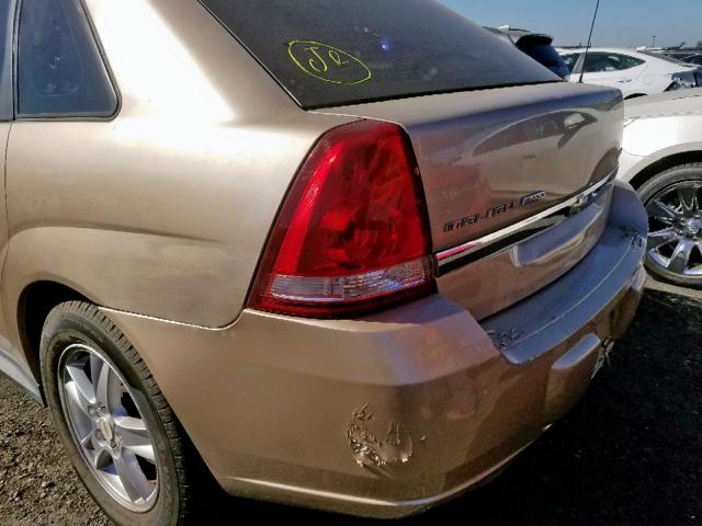 1G1ZT62895F308026 - 2005 CHEVROLET MALIBU MAX 金色 照片 9