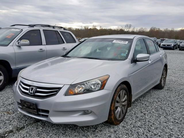 1HGCP3F75BA021665 - 2011 HONDA ACCORD EX SILVER photo 2