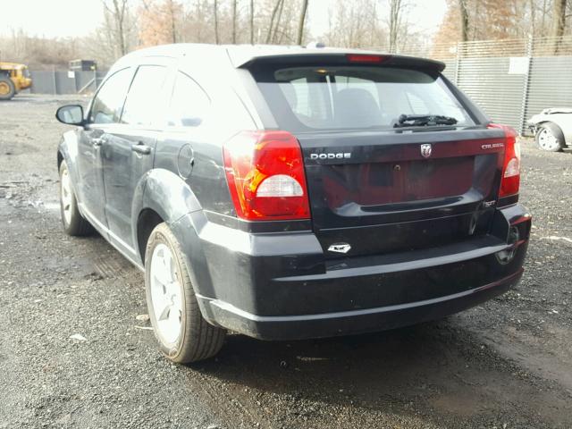 1B3CB4HA8AD607741 - 2010 DODGE CALIBER SX BLACK photo 3