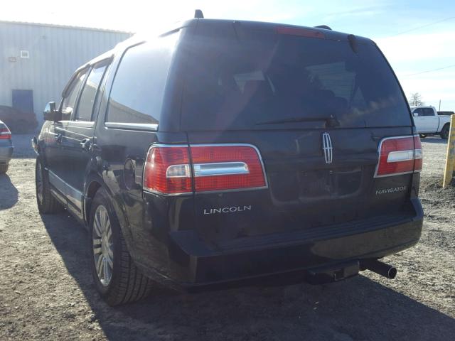 5LMFU28577LJ01127 - 2007 LINCOLN NAVIGATOR BLACK photo 3