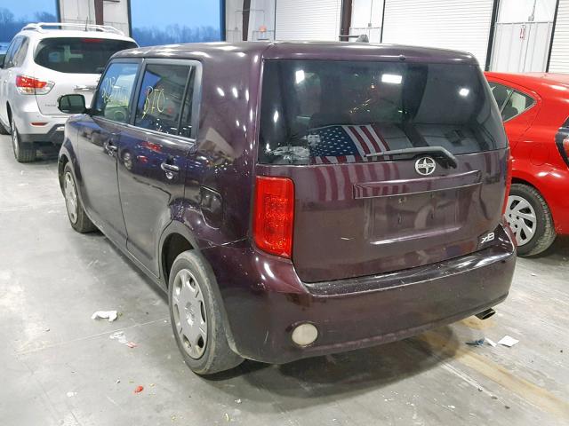JTLZE4FE2A1100801 - 2010 TOYOTA SCION XB Қызыл фото 3
