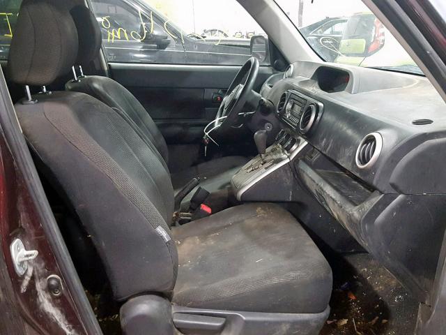 JTLZE4FE2A1100801 - 2010 TOYOTA SCION XB Қызыл фото 5