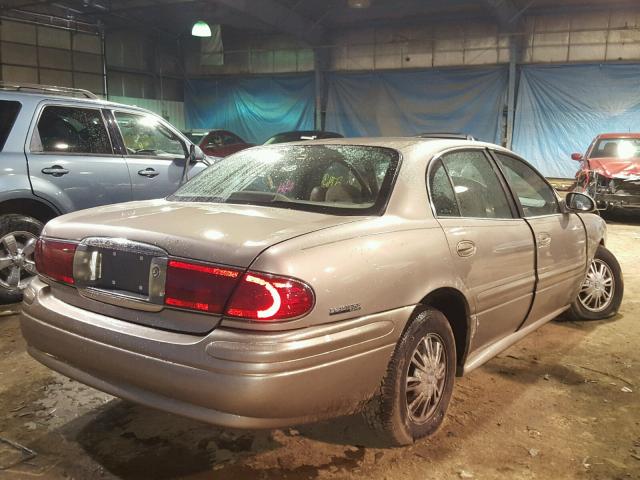 1G4HP54K02U298791 - 2002 BUICK LESABRE CU TAN photo 4