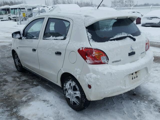 ML32A3HJ8FH036133 - 2015 MITSUBISHI MIRAGE DE WHITE photo 3