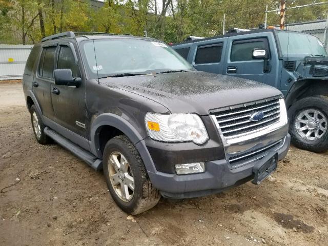 1FMEU73E36UA73841 - 2006 FORD EXPLORER X GRAY photo 1