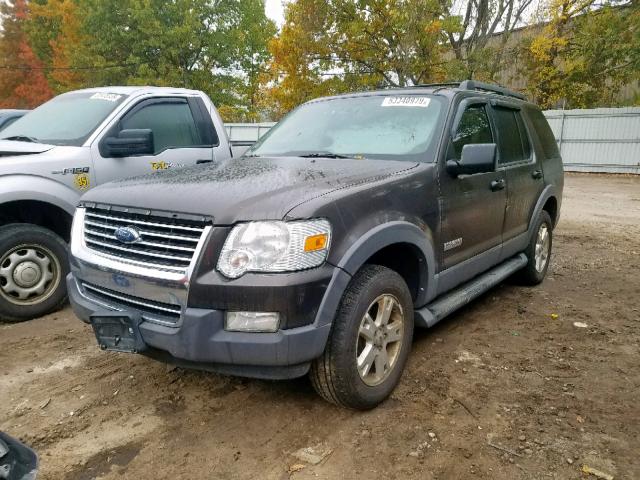 1FMEU73E36UA73841 - 2006 FORD EXPLORER X GRAY photo 2