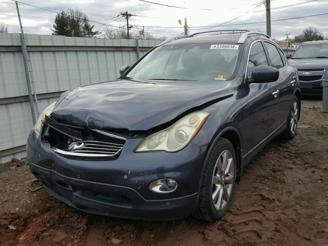 JNKAJ09F88M360063 - 2008 INFINITI EX35 BASE CHARCOAL photo 2